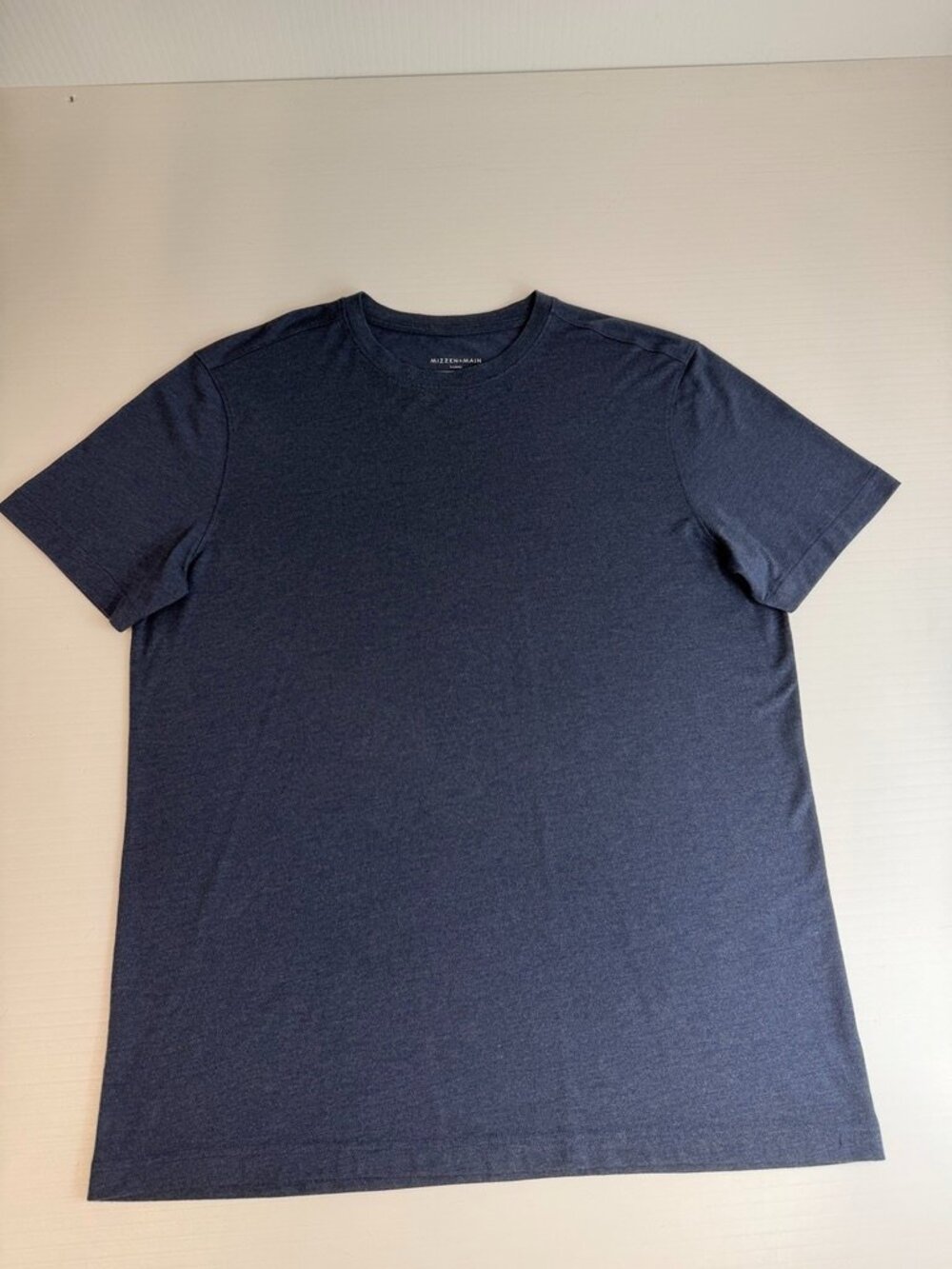 Mizzen + Main Shirt Men Extra Large Short Sleeve Solid Casual Work Party Gym Ex